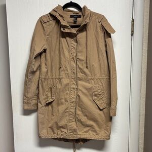 Forever 21 Beige Zip-Up Jacket